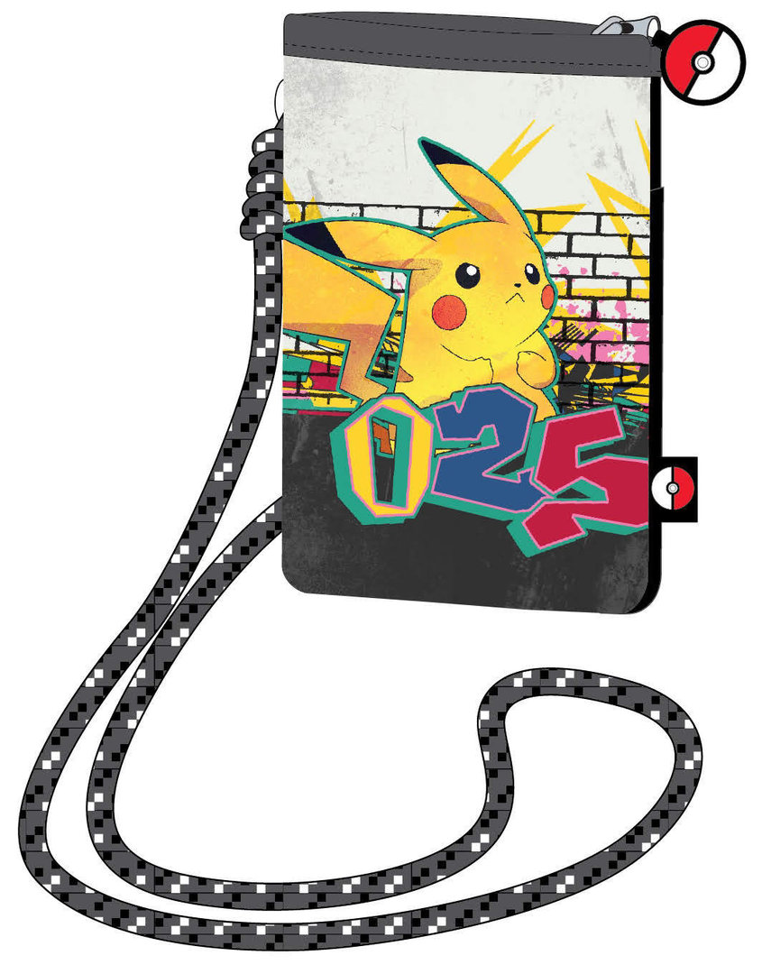 SAFTA Rucksäcke & Taschen Safta Pokémon - Pikachu Kordeltasche für Handy