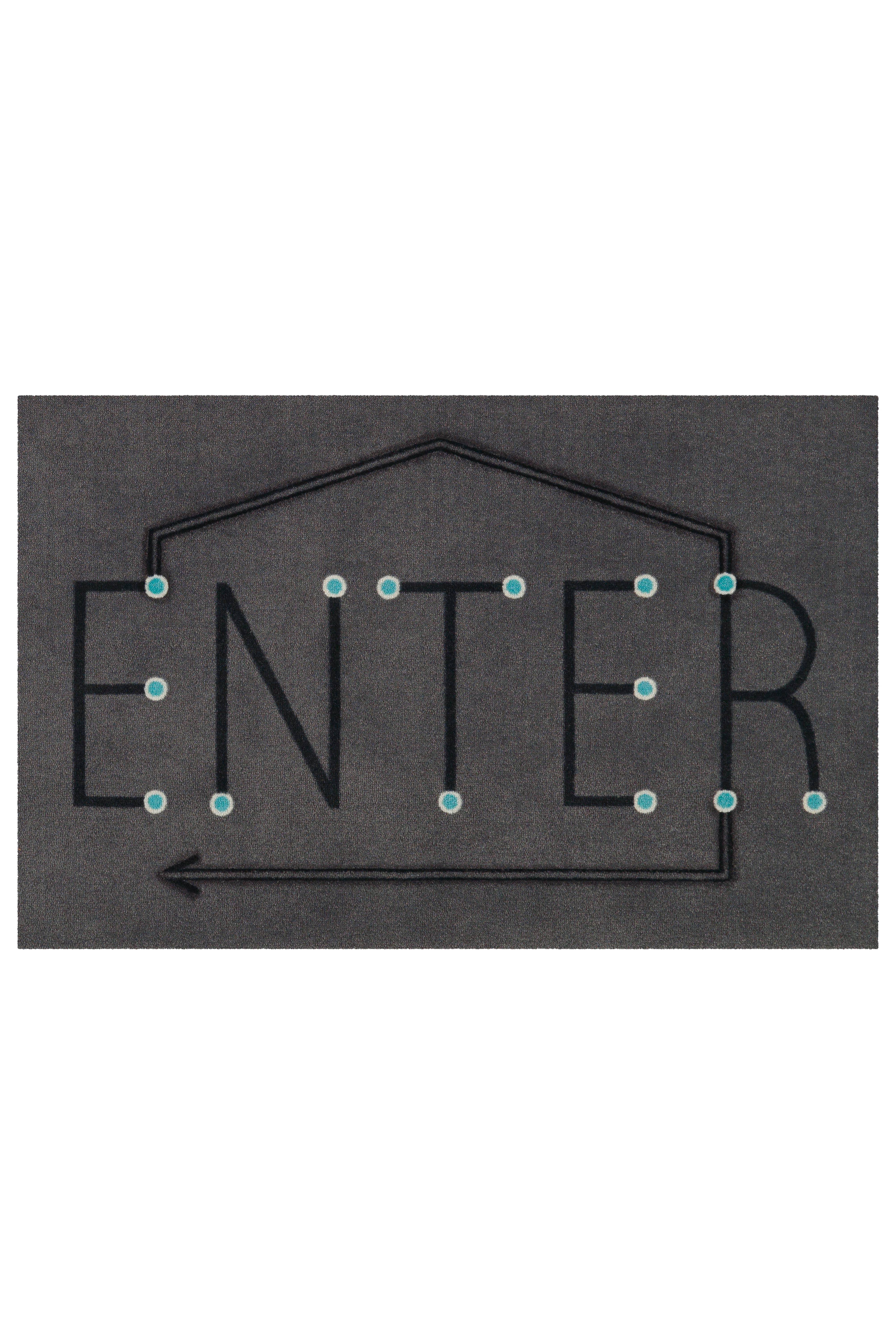 Fußmatte Living Mat 62 Grau 64cm x 168cm