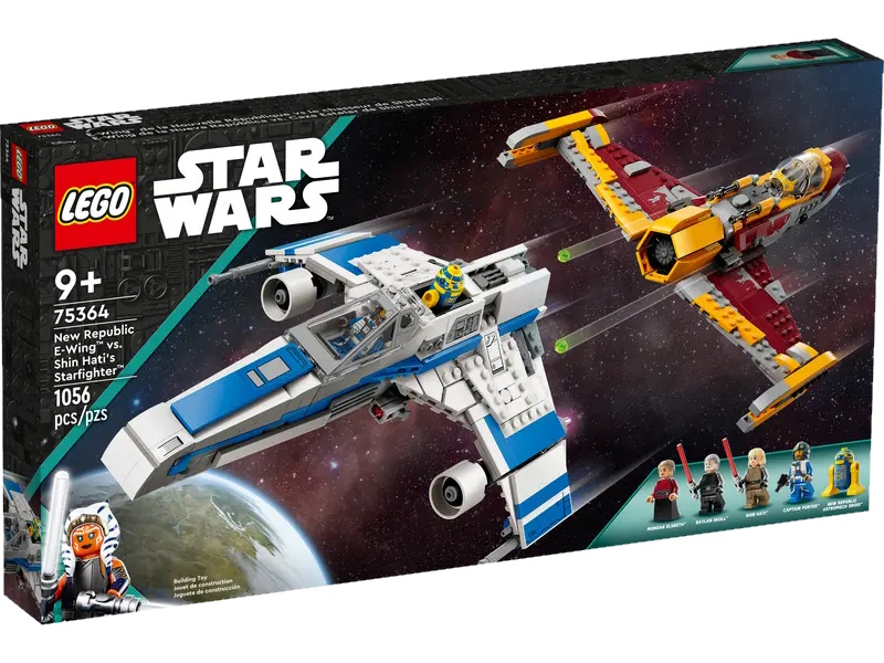 LEGO® Bau- & Konstruktionsspielzeug LEGO® 75364 - Star Wars™ New Republic E-Wing™ vs. Shin Hatis Starfighter™ (1056 Teile)