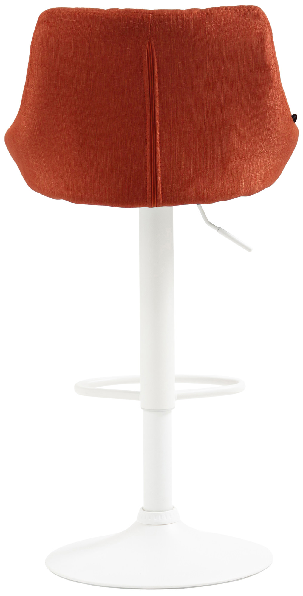 Barhocker Lazio Stoff weiß