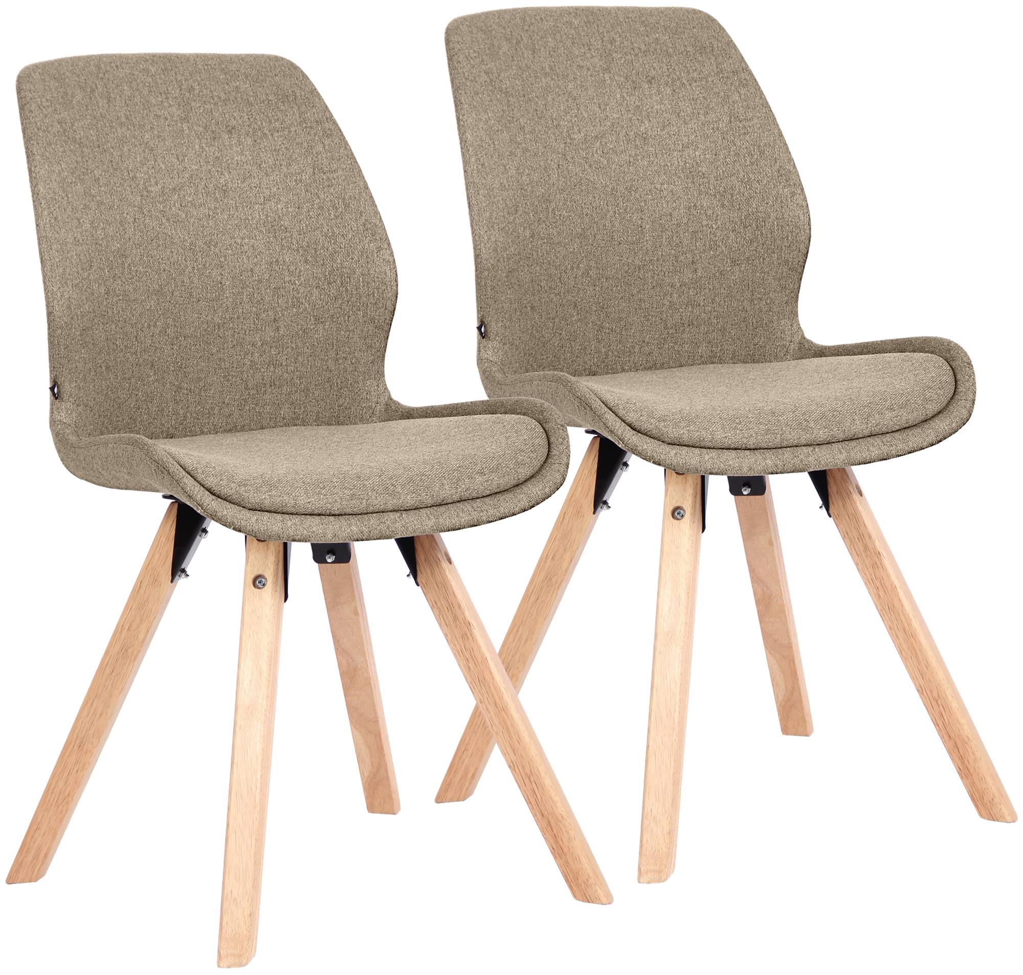 2er Set Stuhl Luna Stoff