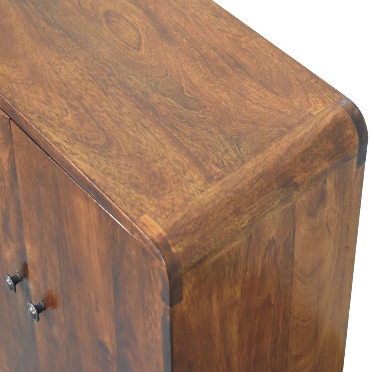 Mini Classic Kastanienholz-Schrank