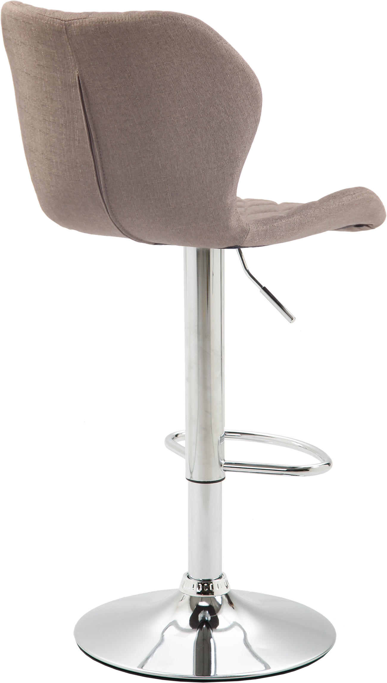 2er Set Barhocker Cork Stoff chrom