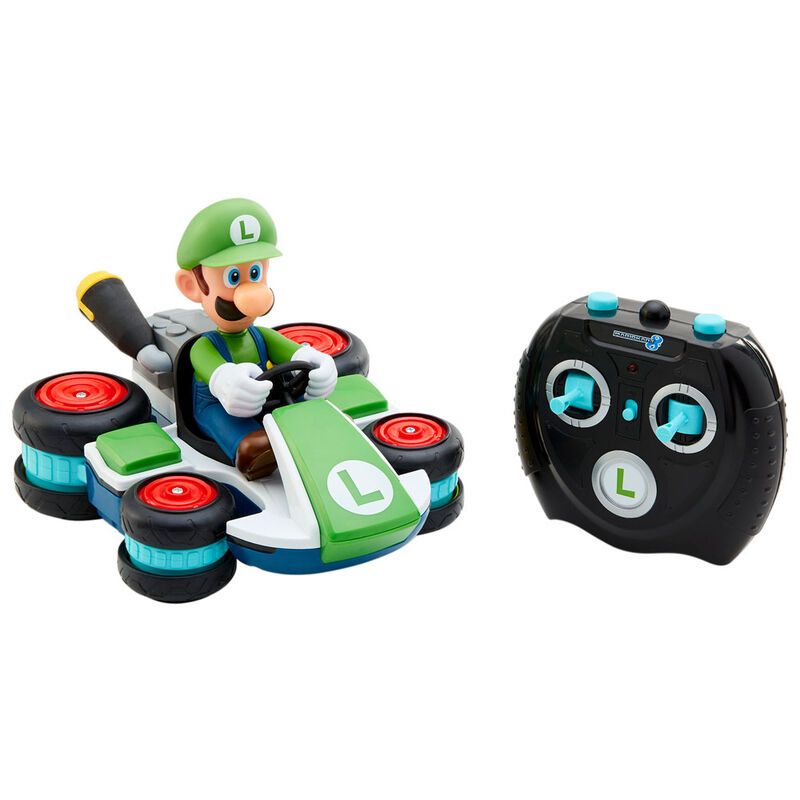 Jakks Pacific Modelle & Fahrzeuge Nintendo Super Mario - Luigi Kart Mini RC Racer - 20 cm