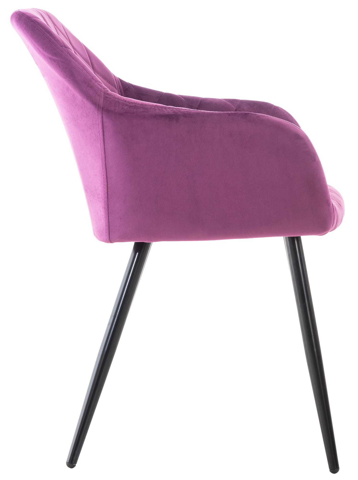 2er Set Esszimmerstuhl Shila Samt