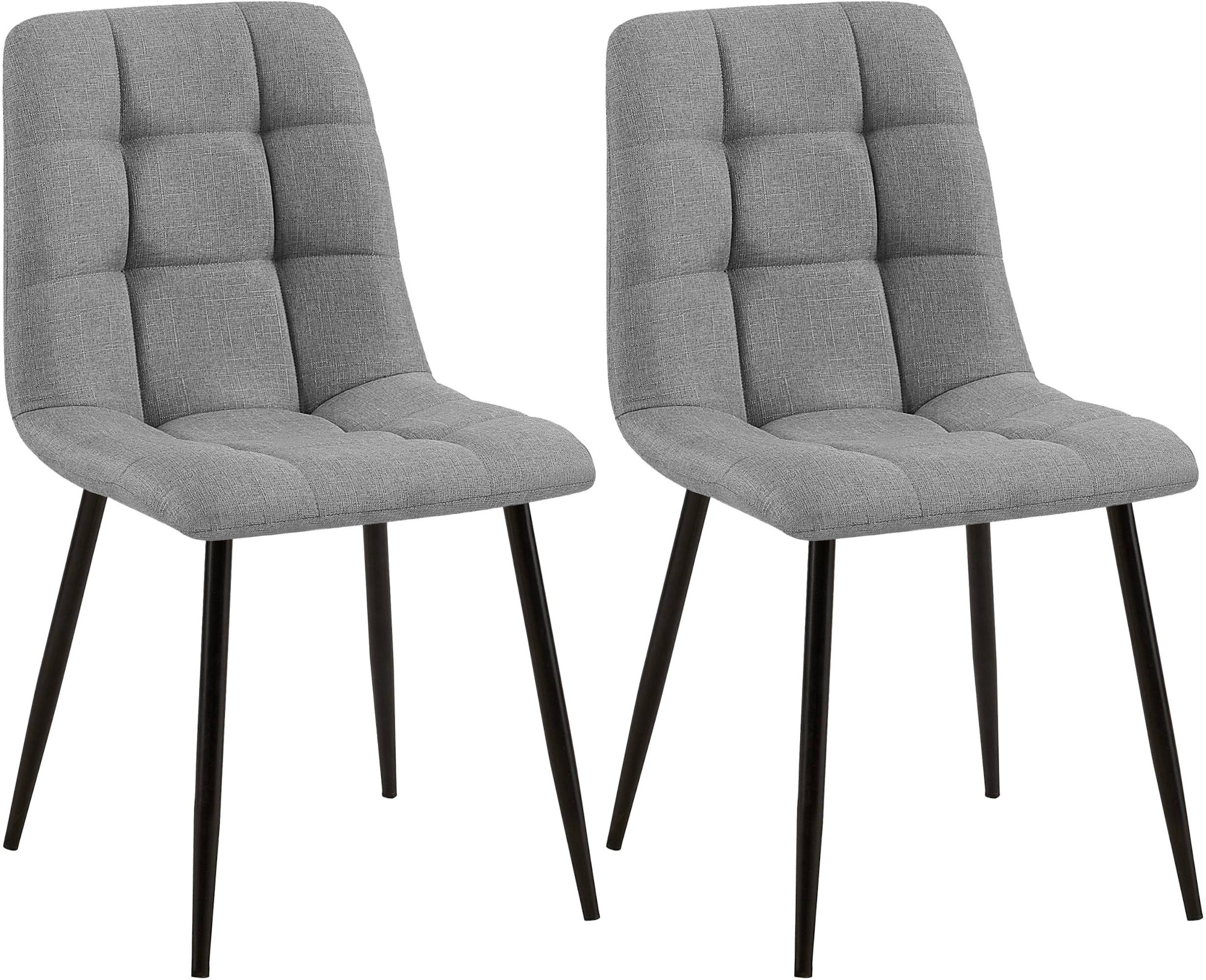 2er Set Esszimmerstuhl Tilde Stoff