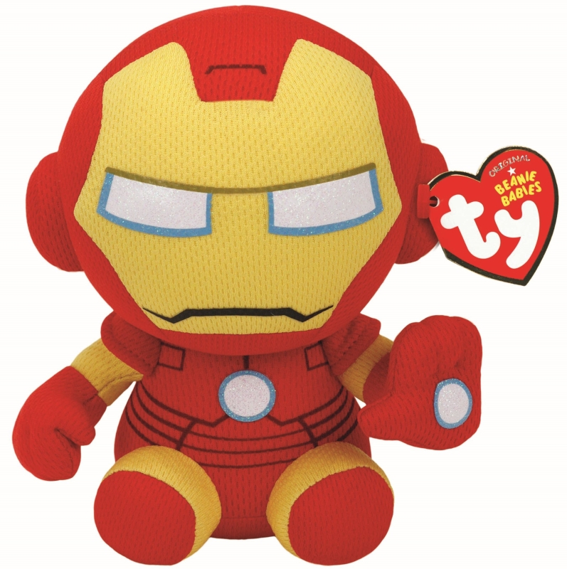 TY Plüschfiguren Ty 41190 - Marvel Iron Man Plüschfigur - 15 cm