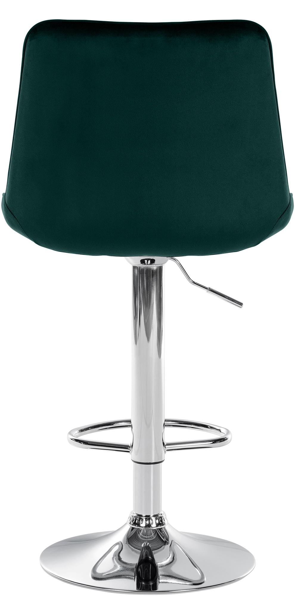 Barhocker Toni Samt chrom