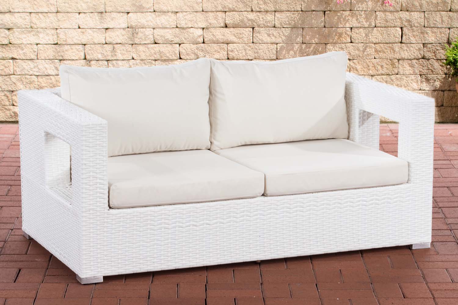 2er Sofa Honolulu Flachrattan