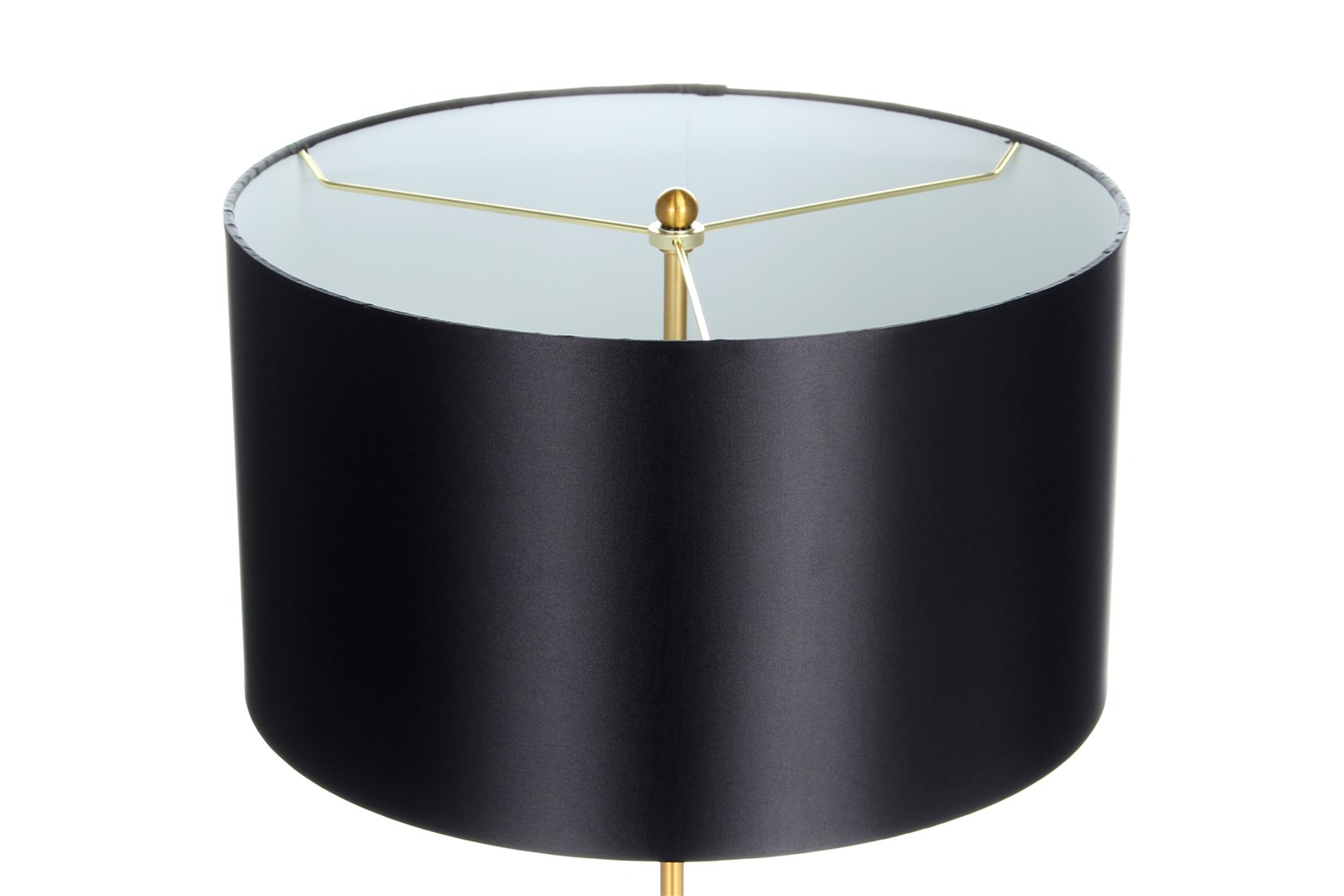 Design-Lampe mit runden Lampenschirm