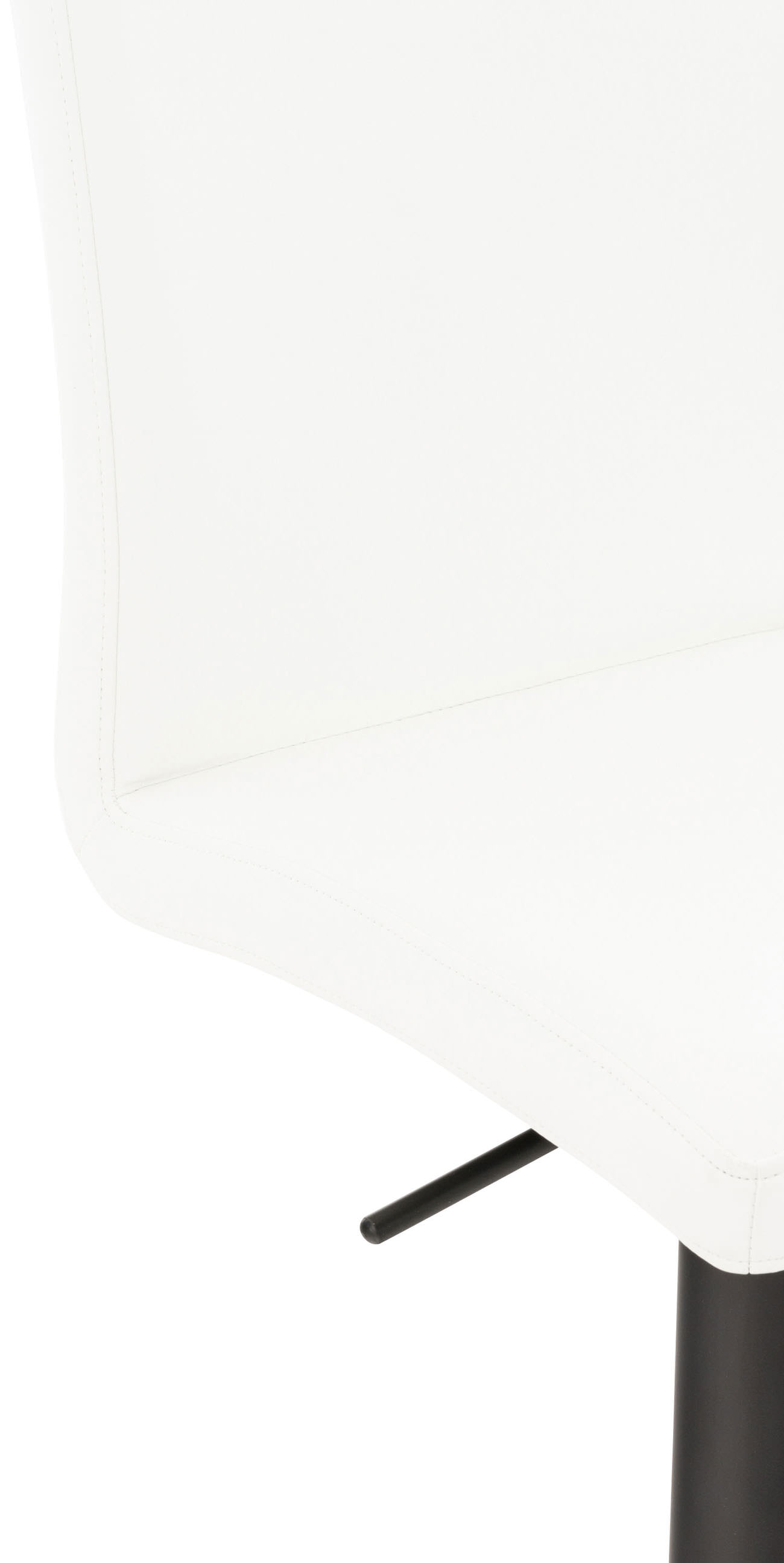 2er Set Barhocker Cadiz Kunstleder schwarz