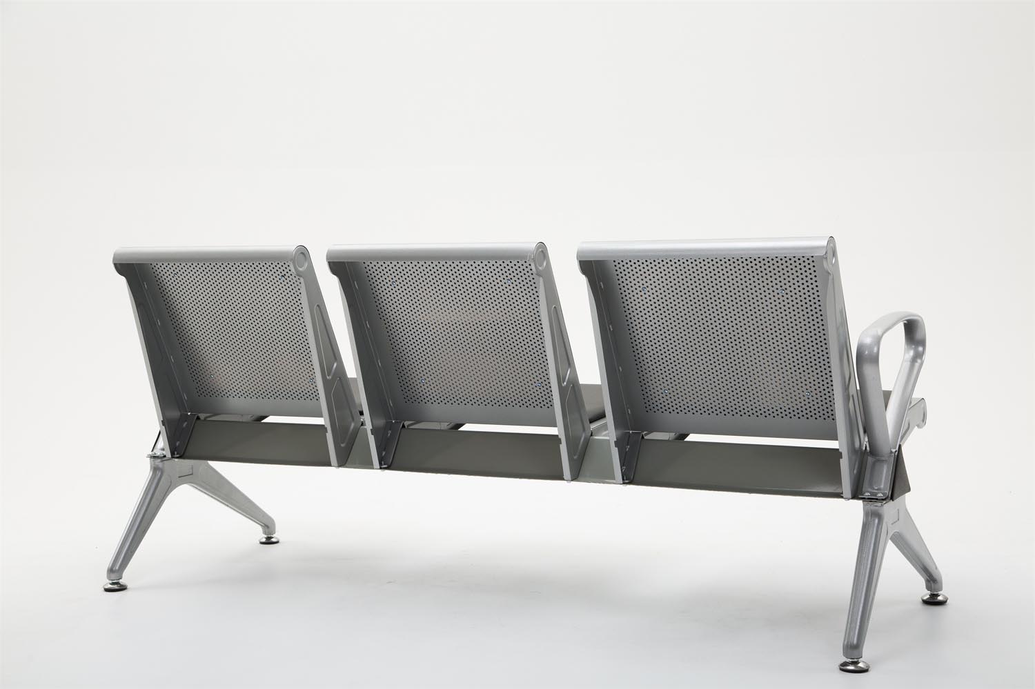 3er Wartebank Terminal Kunstleder