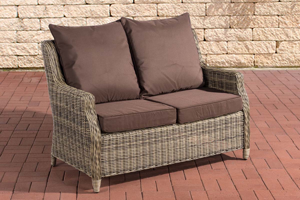 2er Sofa Montero Terrabraun