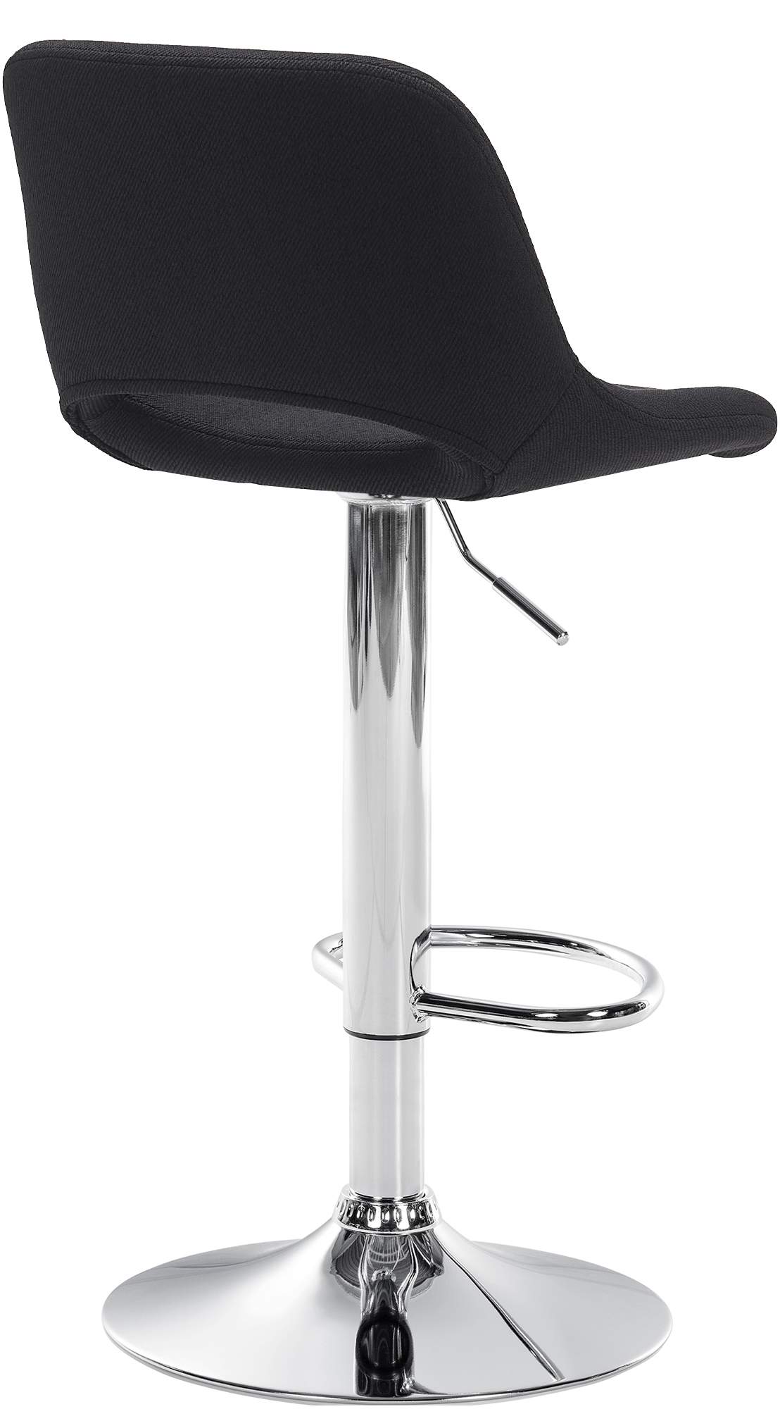 Barhocker Camden Stoff chrom