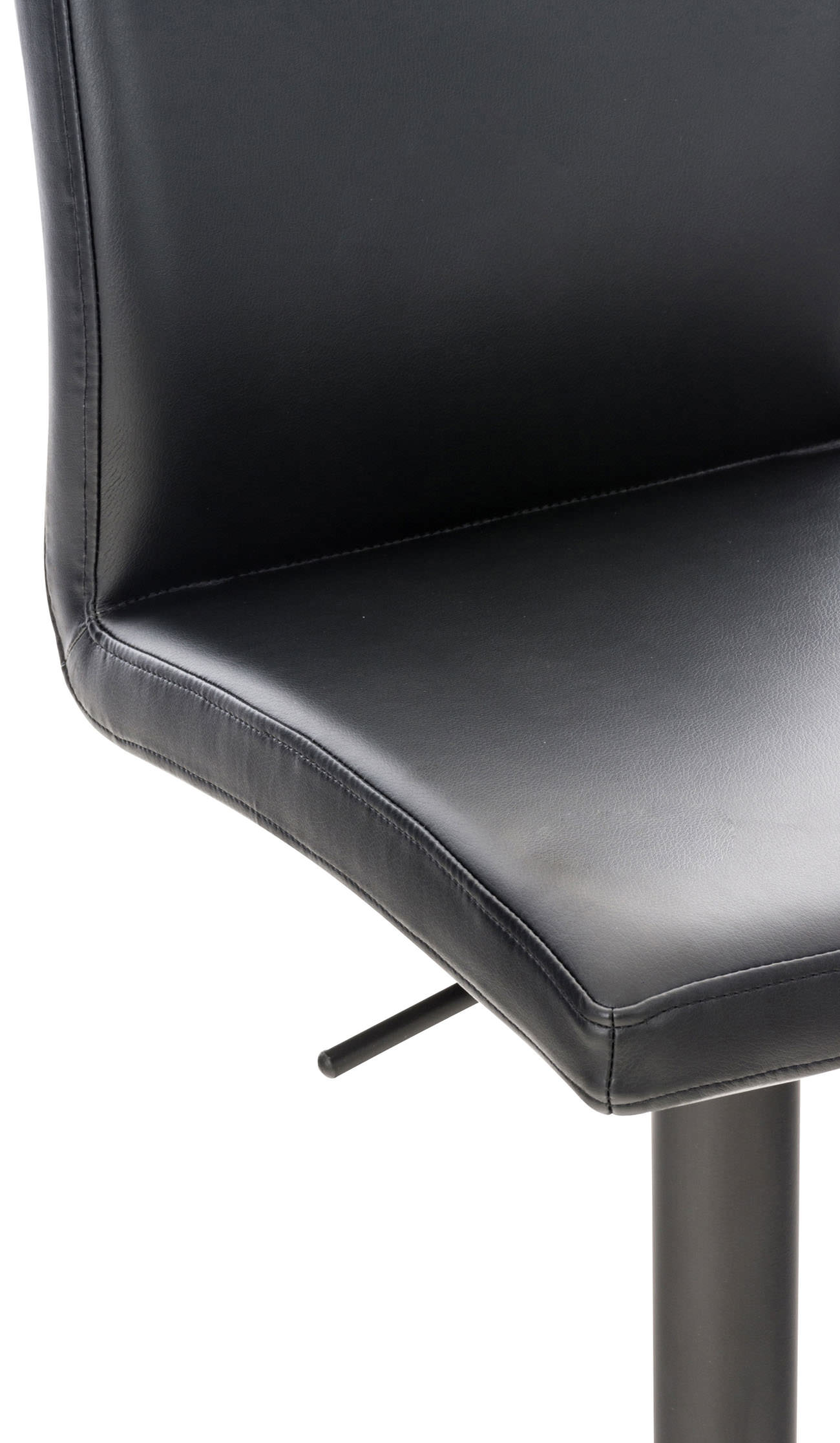 Barhocker Cadiz Kunstleder schwarz