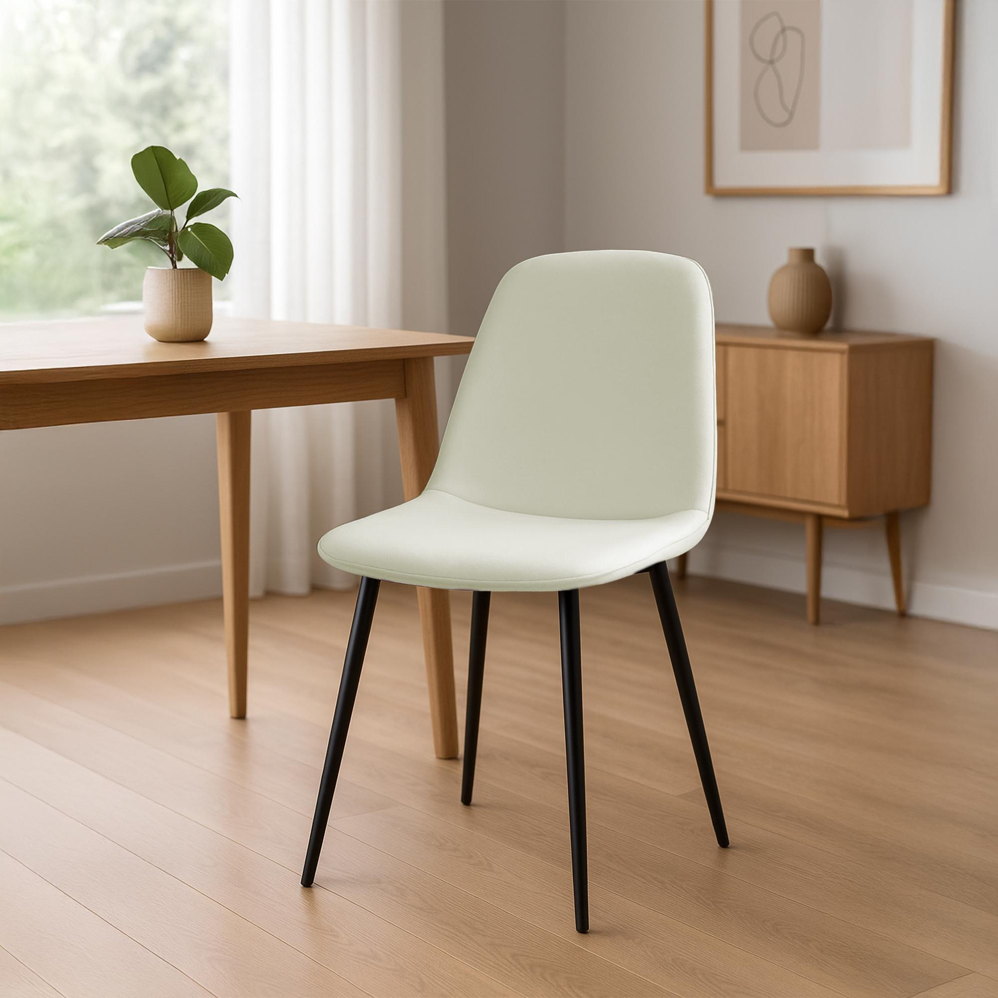2er Set Esszimmerstuhl Maryam Stoff