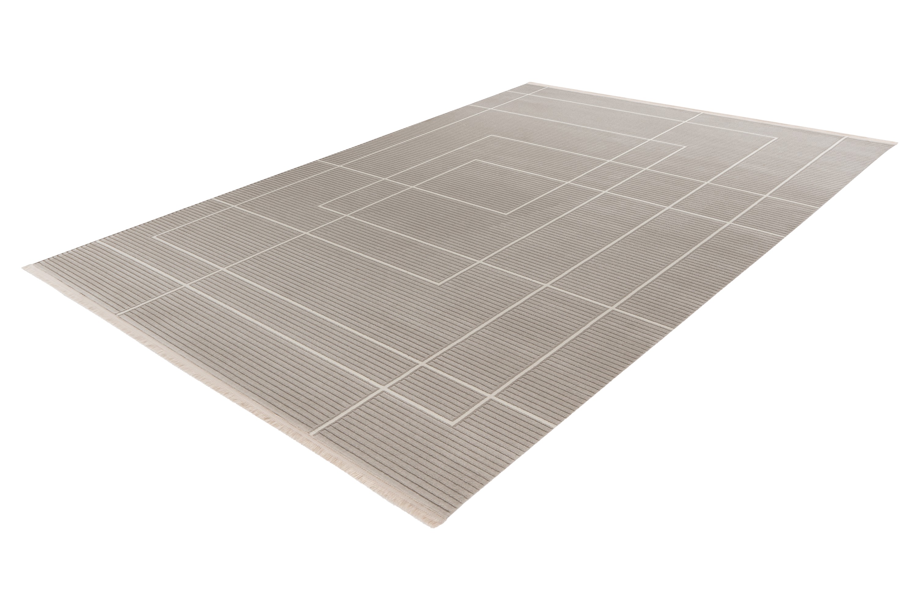 Teppich Stage 125 Silber 120 x 170 cm