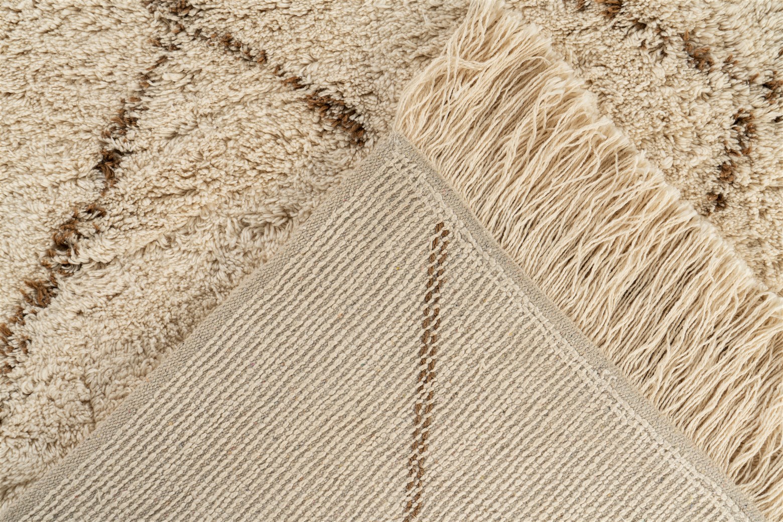 Teppich Mylen 425 Creme / Braun 160cm x 230cm
