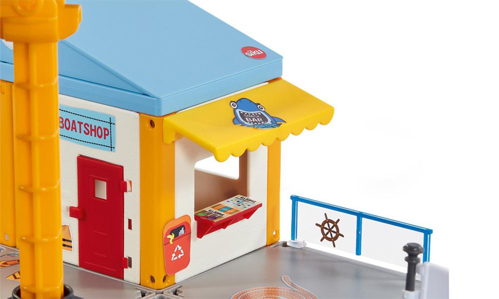 Siku Modelle & Fahrzeuge SIKU 5512 - SIKUWORLD Anlegestelle - Modellauto