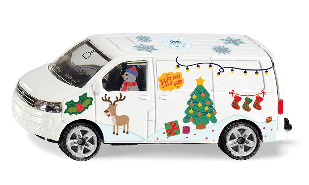 Siku Modelle & Fahrzeuge SIKU 6505 - VW T5 Schneemann Limited Edition 100 Jahre Siku, Bastelset - Modellauto