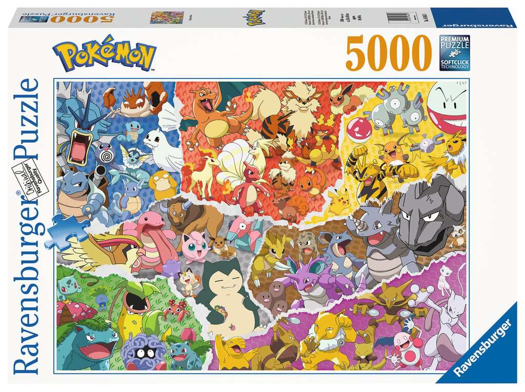 Ravensburger Puzzles Pokémon Allstars - Puzzle 5000 Teile