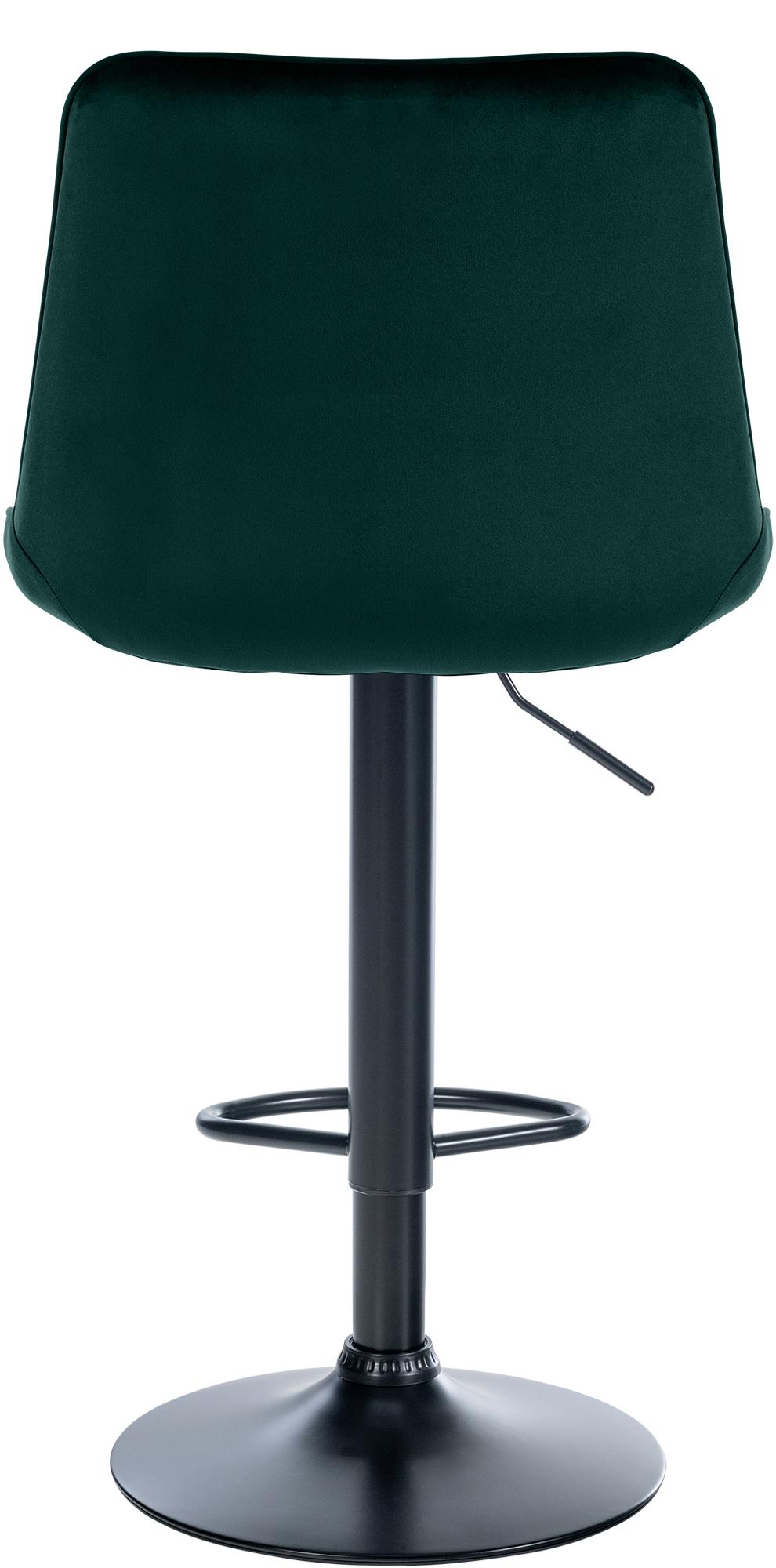 Barhocker Toni Samt schwarz