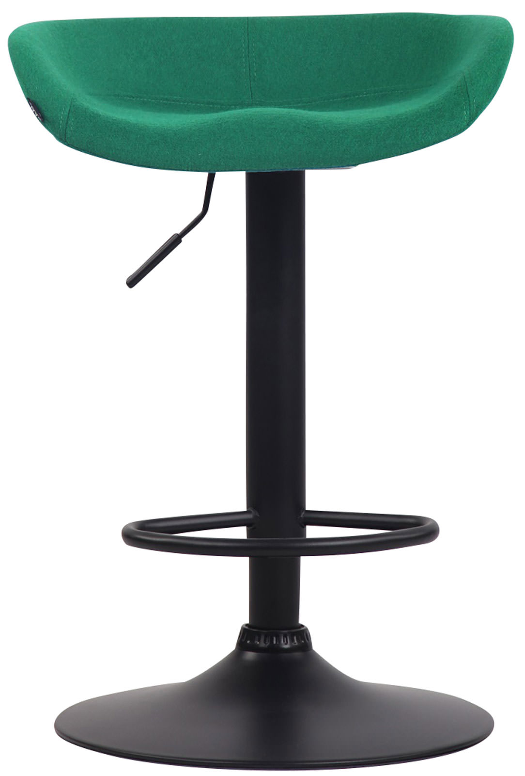 Barhocker Anaheim Filz schwarz