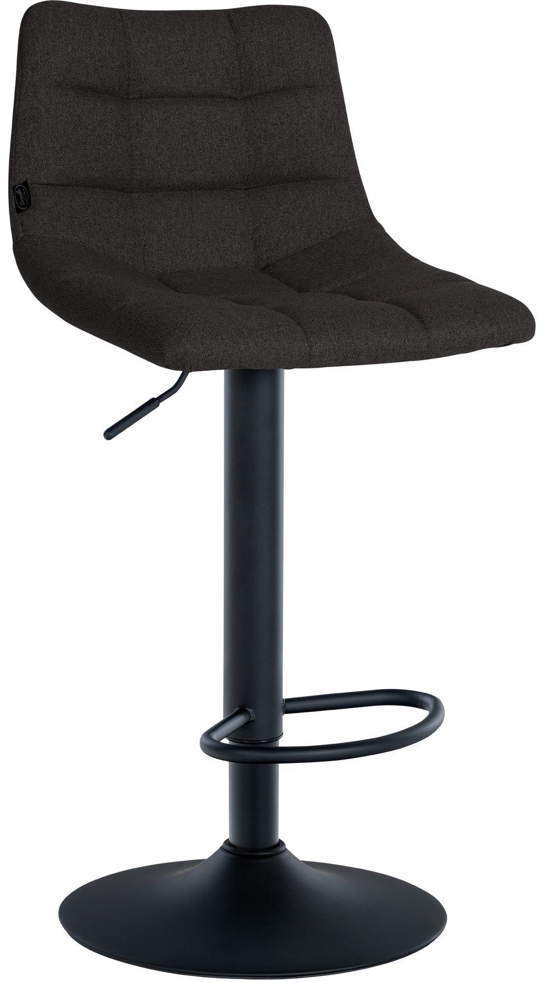 2er Set Barhocker Jerry Stoff schwarz