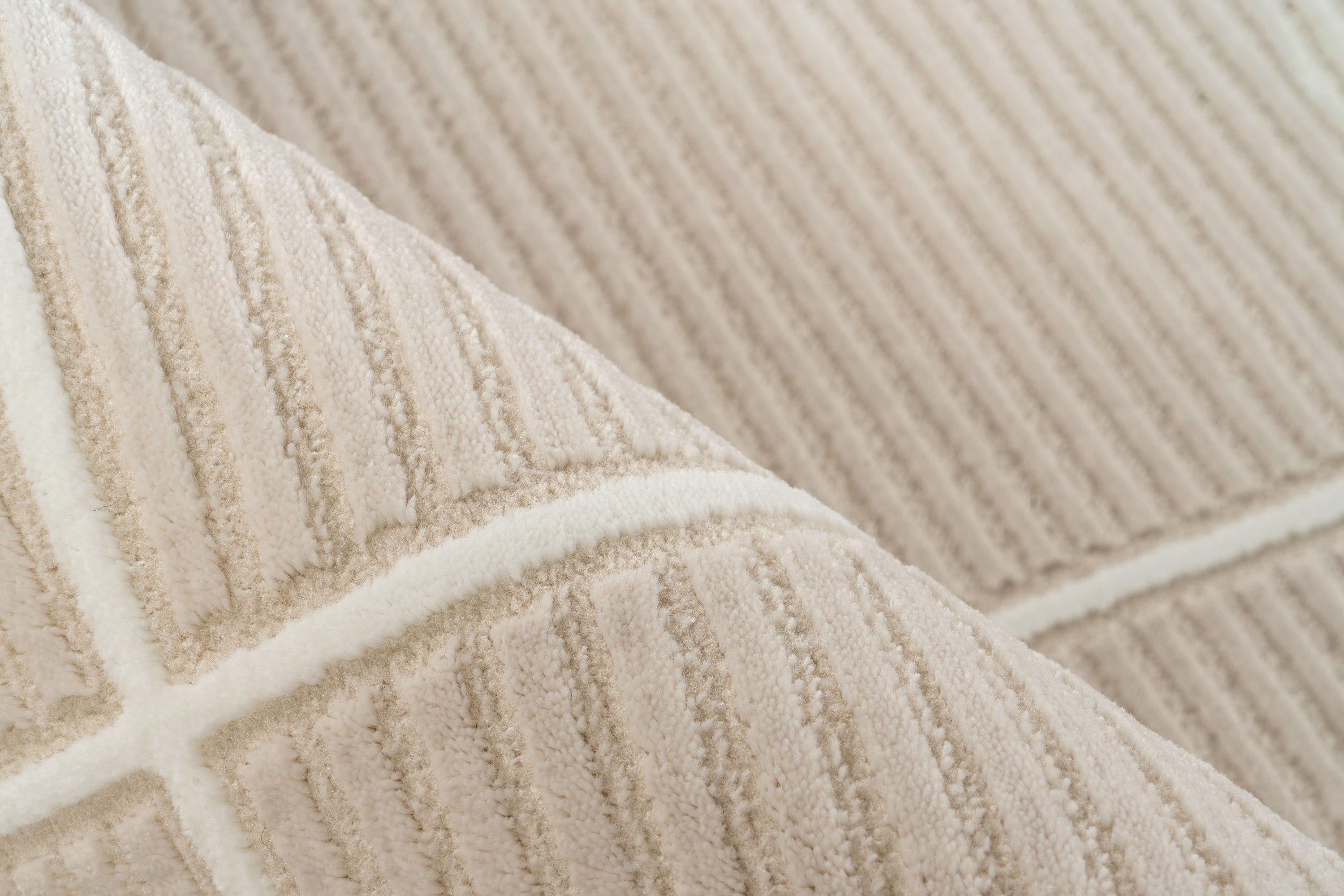 Teppich Stage 125 Beige 160 x 230 cm