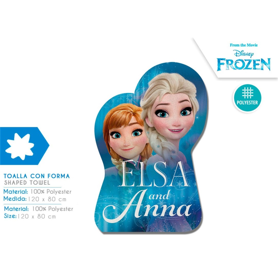 Kids Licensing Eiskönigin Disney Frozen/ Die Eiskönigin - Form-Badetuch